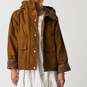 BARBOUR Nith Showerproof Jacket in Brown Muted MSRP$355